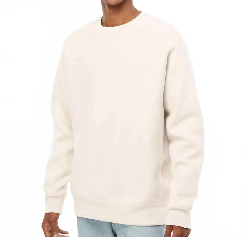 NEW INDEPENDENT TRADING COMPANY heavyweight cross-grain crewneck sweatshirt in b